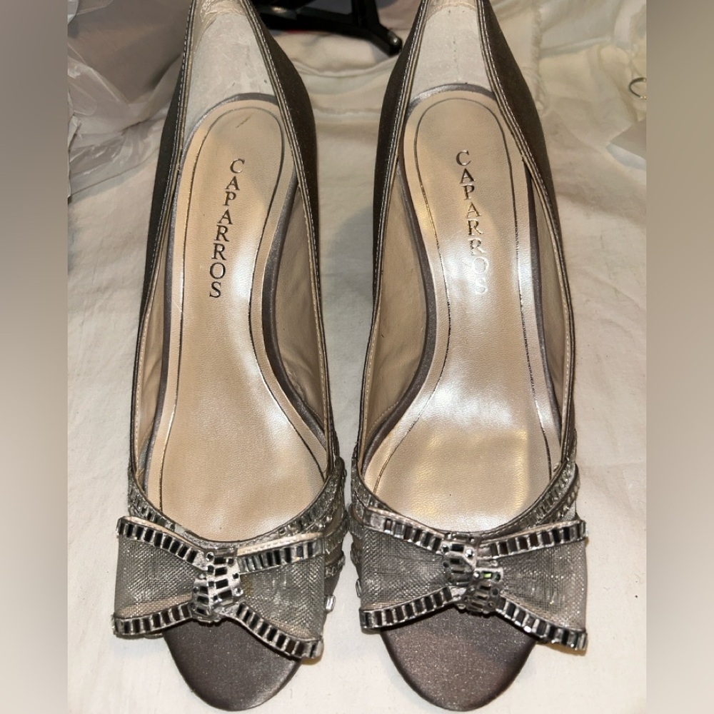 Caparros Metallic Gold Pumps Size 10B
